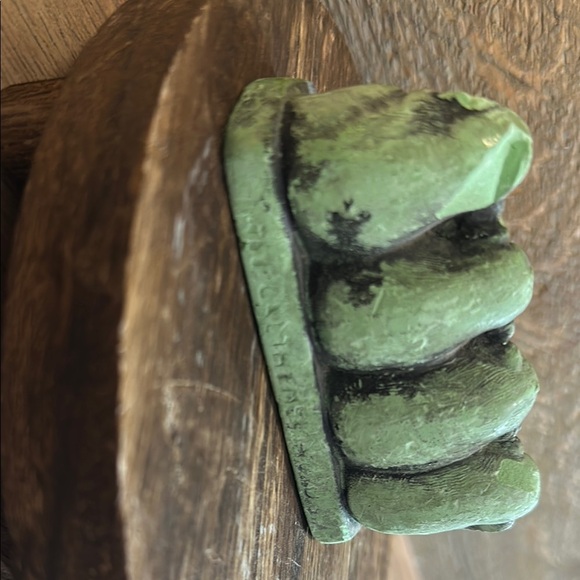 VINTAGE 1960's CAL THEMES CHALKWARE FOUR WISE MONKEYS SEE HEAR SPEAK FUN NO EVIL - Picture 5 of 11